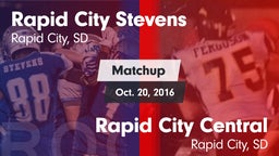 Matchup: Stevens vs. Rapid City Central  2016