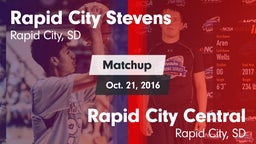 Matchup: Stevens vs. Rapid City Central  2016