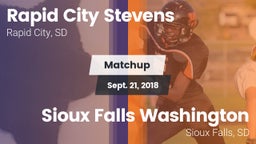 Matchup: Stevens vs. Sioux Falls Washington  2018