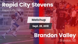 Matchup: Stevens vs. Brandon Valley  2018