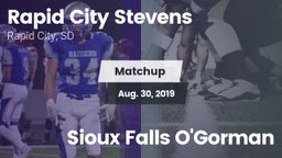 Matchup: Stevens vs. Sioux Falls O'Gorman 2019