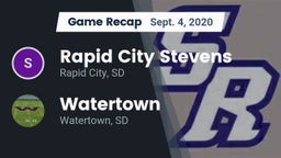 Recap: Rapid City Stevens  vs. Watertown  2020