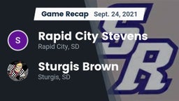 Recap: Rapid City Stevens  vs. Sturgis Brown  2021