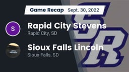 Recap: Rapid City Stevens  vs. Sioux Falls Lincoln  2022