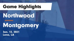 Northwood   vs Montgomery  Game Highlights - Jan. 12, 2021
