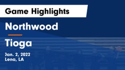 Northwood   vs Tioga  Game Highlights - Jan. 2, 2022