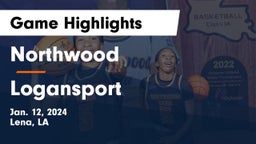 Northwood   vs Logansport  Game Highlights - Jan. 12, 2024