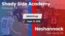 Matchup: Shady Side Academy vs. Neshannock  2018