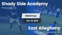 Matchup: Shady Side Academy vs. East Allegheny  2018