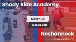 Matchup: Shady Side Academy vs. Neshannock  2019