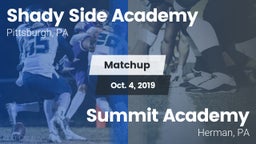 Matchup: Shady Side Academy vs. Summit Academy  2019