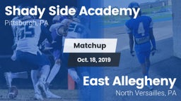 Matchup: Shady Side Academy vs. East Allegheny  2019