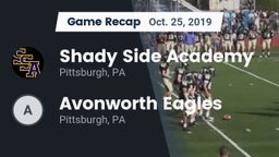 Recap: Shady Side Academy  vs. Avonworth Eagles 2019