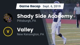 Recap: Shady Side Academy  vs. Valley  2019