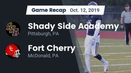 Recap: Shady Side Academy  vs. Fort Cherry  2019