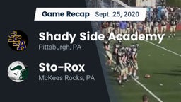 Recap: Shady Side Academy  vs. Sto-Rox  2020