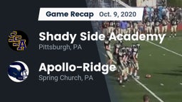 Recap: Shady Side Academy  vs. Apollo-Ridge  2020