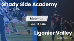 Matchup: Shady Side Academy vs. Ligonier Valley  2020