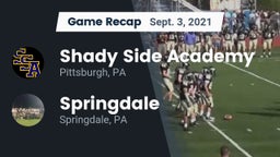 Recap: Shady Side Academy  vs. Springdale  2021