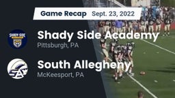 Recap: Shady Side Academy  vs. South Allegheny  2022
