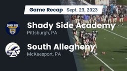 Recap: Shady Side Academy vs. South Allegheny  2023