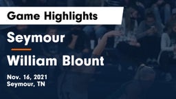 Seymour  vs William Blount  Game Highlights - Nov. 16, 2021