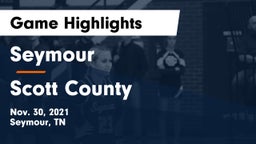 Seymour  vs Scott County  Game Highlights - Nov. 30, 2021