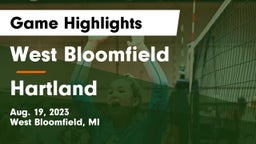 West Bloomfield  vs Hartland  Game Highlights - Aug. 19, 2023