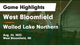 West Bloomfield  vs Walled Lake Northern  Game Highlights - Aug. 24, 2023