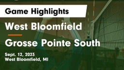 West Bloomfield  vs Grosse Pointe South  Game Highlights - Sept. 12, 2023