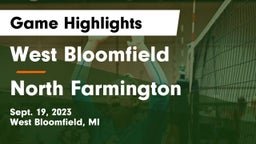 West Bloomfield  vs North Farmington  Game Highlights - Sept. 19, 2023
