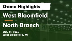 West Bloomfield  vs North Branch  Game Highlights - Oct. 14, 2023