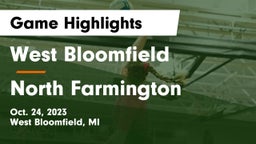 West Bloomfield  vs North Farmington  Game Highlights - Oct. 24, 2023