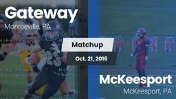 Matchup: Gateway vs. McKeesport  2016