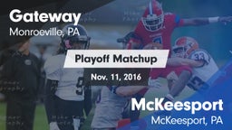 Matchup: Gateway vs. McKeesport  2016