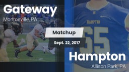 Matchup: Gateway vs. Hampton  2017