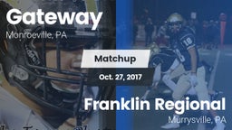 Matchup: Gateway vs. Franklin Regional  2017