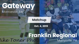 Matchup: Gateway vs. Franklin Regional  2019