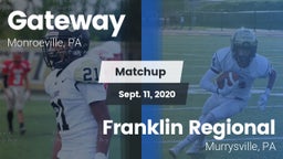 Matchup: Gateway vs. Franklin Regional  2020