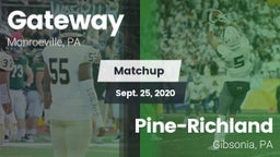 Matchup: Gateway vs. Pine-Richland  2020