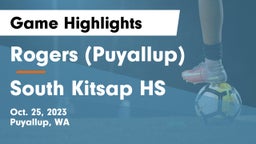 Rogers  (Puyallup) vs South Kitsap HS Game Highlights - Oct. 25, 2023