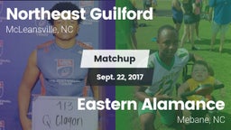 Matchup: Northeast Guilford vs. Eastern Alamance  2017