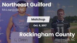 Matchup: Northeast Guilford vs. Rockingham County  2017