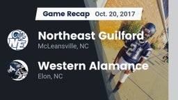 Recap: Northeast Guilford  vs. Western Alamance  2017