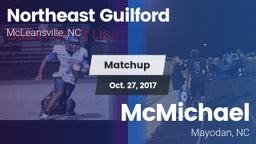 Matchup: Northeast Guilford vs. McMichael  2017