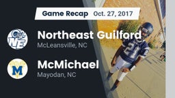 Recap: Northeast Guilford  vs. McMichael  2017