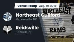 Recap: Northeast Guilford  vs. Reidsville  2018