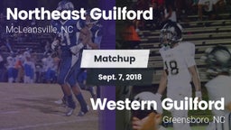 Matchup: Northeast Guilford vs. Western Guilford  2018