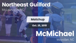 Matchup: Northeast Guilford vs. McMichael  2018