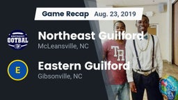Recap: Northeast Guilford  vs. Eastern Guilford  2019
